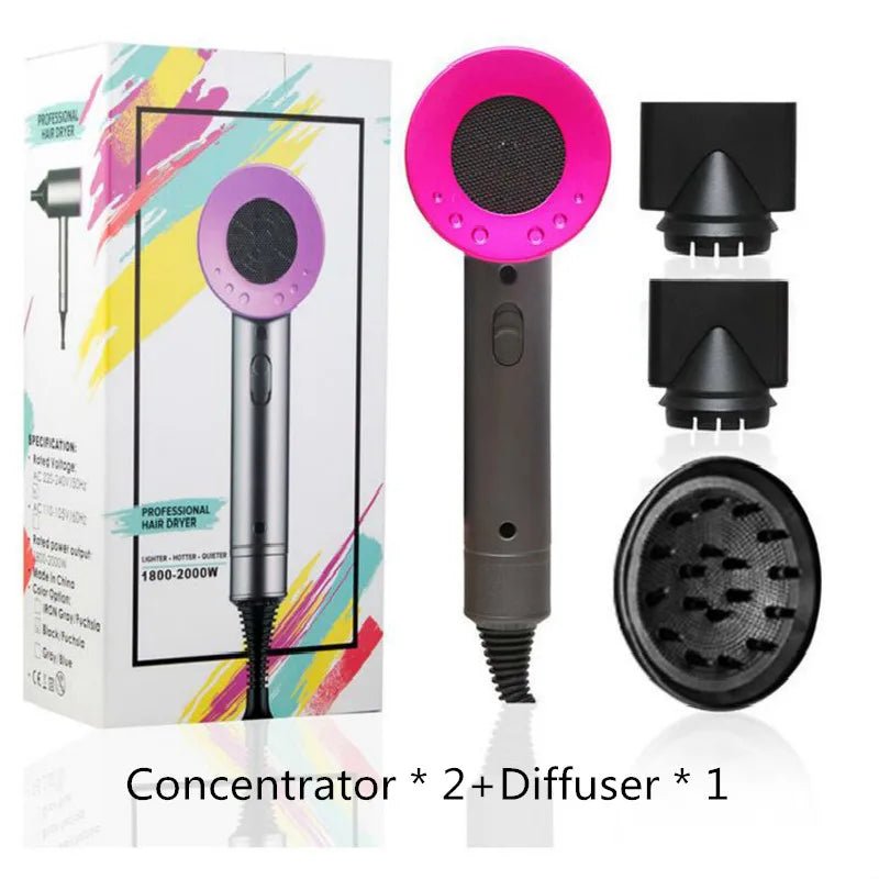 Hair Dryer Strong Wind Professional Hair dryer Salon Dryer Hot &Cold Wind Negative Ionic Hammer Blower Dry Electric Hair dryer